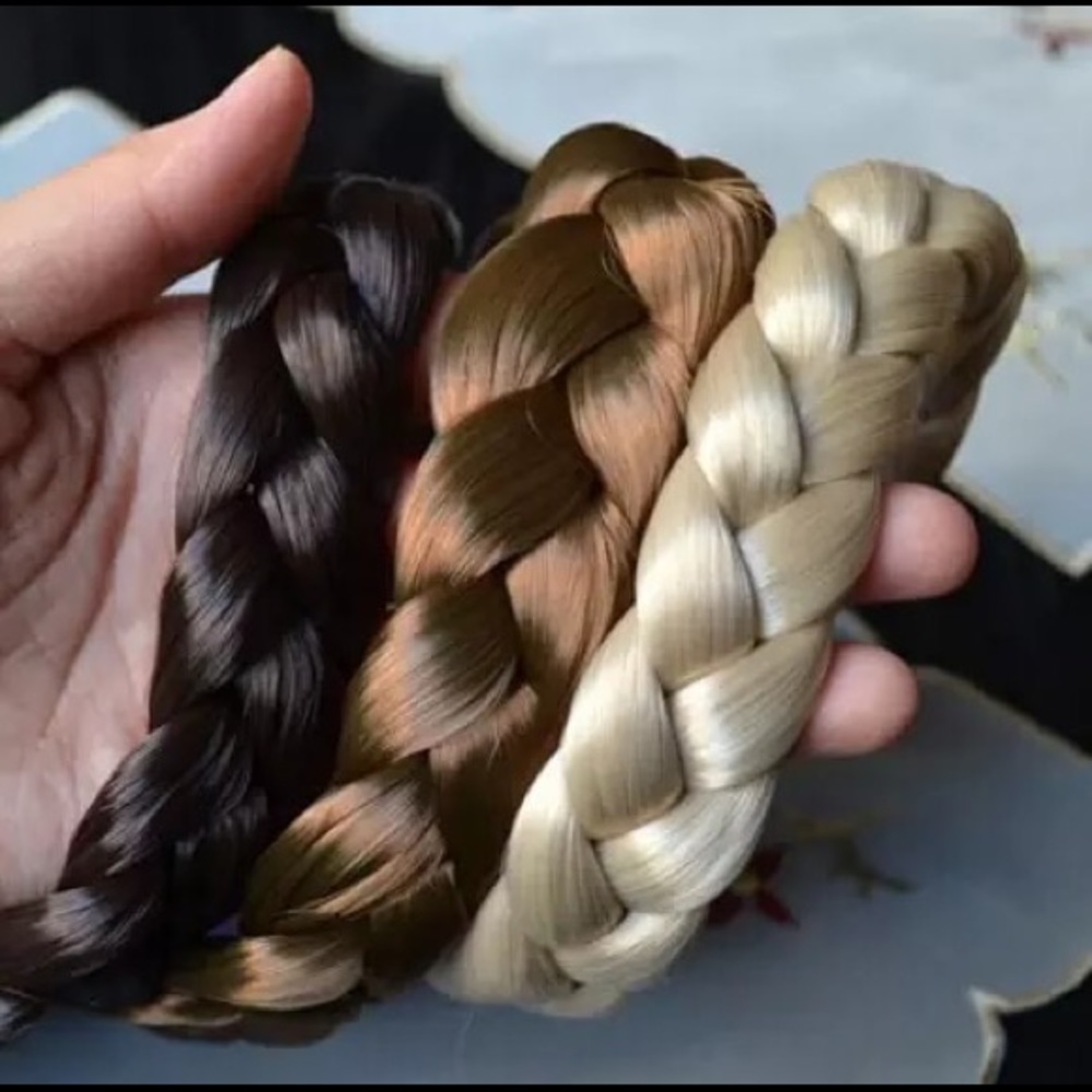 RoxyMc’s Braided Dark Brown Headband